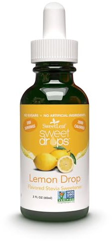 SweetLeaf Liquid Stevia, Lemon Drop 2 fl oz (60 ml)