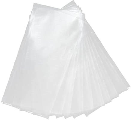 Generic 50 Stück/Pack Wasserlöslich PVA Bags/PVA Beutel/PVA Tüten für Karpfenköder - Köder Beutel - 6x12cm