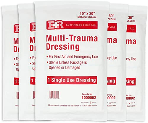 Ever Ready First Aid Multi-Trauma Dressing 10x30 5 Count