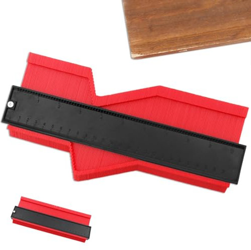 Profile Gauge,10 Inch Con-Tour Gauge Profile Tool,Con-Tour Gauge Duplicator,Con-Tour Template Tool,Precisely Copy Irregular Shape Duplicator,Dad Birthday Presents from Daughter Son(Size:10inch)