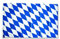 Flagge Bayern mit Rauten Fahne 90x150 cm