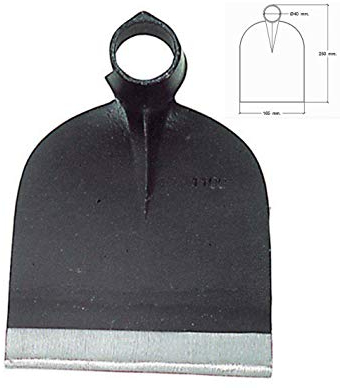 WOLFPACK LINEA PROFESIONAL - Azada Forjada Sin Mango 192/1000 Gramos