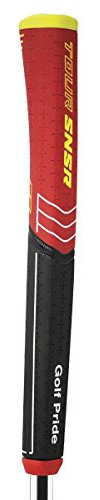 Golf Pride Unisex Adult Snsr Golf Club Grip - Black/Red, One Size