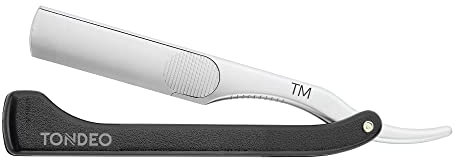 TONDEO Rasiermesser TM inkl. 10 TCR Klingen Barber Messer