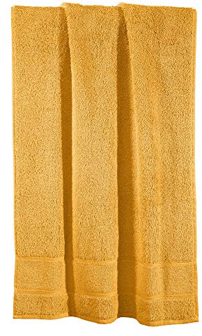 Erwin Müller Handtuch Karlsruhe 100% Baumwolle Sonnengelb Größe 50x100 cm - extrem saugstark, leicht, flauschig weich, hautschmeichelnd (weitere Farben)