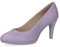 CAPRICE Damen Pumps aus Leder mit Trichterabsatz, Lila (Lavender Nappa), 36 EU
