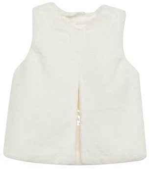 s.Oliver 2156182 Gilet Interno in Pelliccia Ecologica, Natur, 116 Bambine e Ragazze