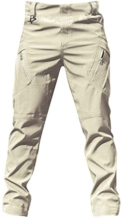 Pantalon Tactique Homme Cargo Treillis Militaire Randonnée Chasse de Travail avec Plusieurs Poches Stretch Extensible Séchage Rapide pour Activités en Plein Air