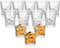ASelected 12 Stück Schnapsgläser aus Kristall Glas 50 ML Schnapsgläser Shotgläser Standfest für Jede Party