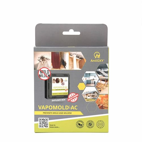 AntiOXY VapoMold-AC Boîte de diffusion anti-moisissures et champignons 90 x 100 mm