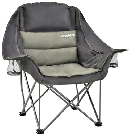 OUTSIDER Oversized Camping Chair Padded Folding Chair 180kg