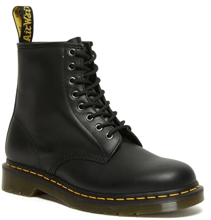 Dr. Martens Unisex 8 Eye Boots, Black Nappa, 9 UK