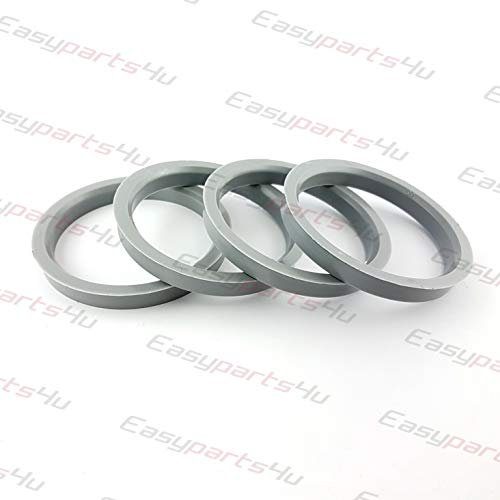 Set 4 x Anelli di centraggio per cerchi 75,0 mm su 65,0 mm cerchioni in alluminio