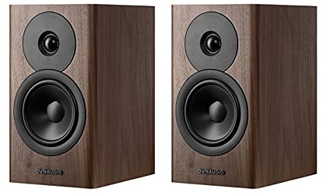 Dynaudio Evoke 10 Bookshelf Speakers - Pair (Walnut Wood)
