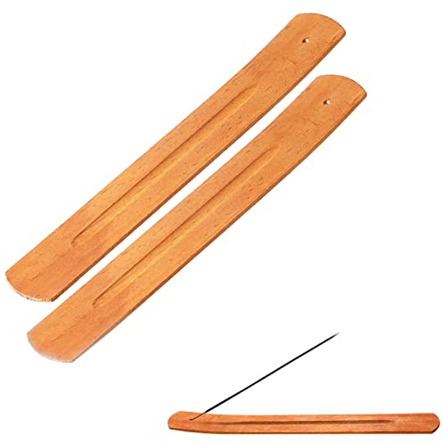 VIEVRE 2 Stück Räucherstäbchen Halter Holz, Räucherstäbchen Halter, Räucherstäbchenhalter, Räucher ZubehörHome Fragrance Decor