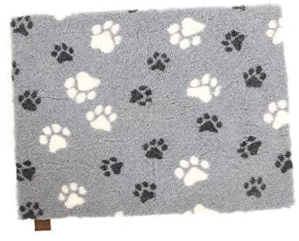 Vetbed Isobed SL Pattes grises blanches 150 x 100 cm