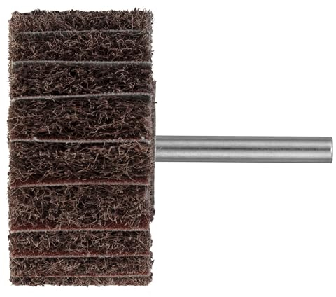 LUKAS-ERZETT 10 x Fächerschleifer SFM universal 40x30 mm Schaft 6 mm Korund Korn 280/240-11,5x11,5x10,5cm