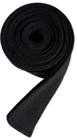 Cazqgoy Ceinture de manteau en laine pour femme, ceinture de manteau à la mode polyvalente pour manteau, long assez double face, ceinture trench manteau, ceinture de taille pour veste commune, Noir
