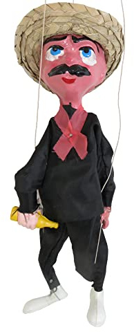 Mexican String Puppet Marionette Titere Borrachito