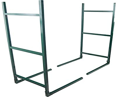 GREENSTAR - Range-Bûches - Porte-Bûches Extérieur/Intérieur - Capacité de Stockage Réglable de 1 à 20 mètres et plus - Hauteur : 1 mètre - Largeur (1 Support) : 40 cm