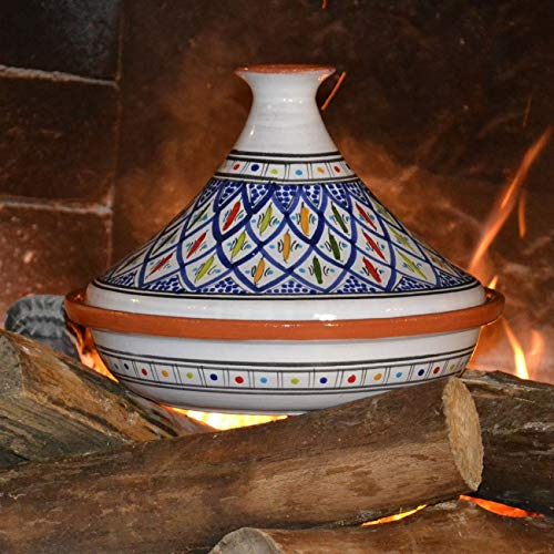 Tajine Bakir bleu - D 31 cm