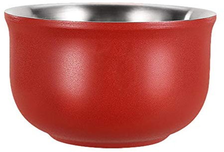 - Ciotole in acciaio INOX a doppia parete per gelato e zuppa, isolate termicamente da viaggio, campeggio