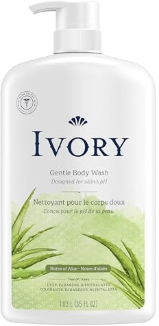 Ivory Body Wash Designed for the Whole Family, Aloe Scent, 35 oz