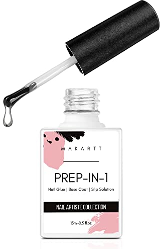 Makartt Nagelkleber Gel für Kunstnägel, 3 in 1 Superstarker gel nägel für Tips Glue Gel, Langlebiger UV Nagelgel für Acrylnägel Haftkleber zum Drücken auf Nägel 15ML
