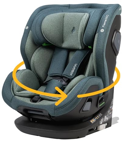 Osann Flame360 i-Size Kinderautositz Reboarder (40-150 cm) - Universe Green