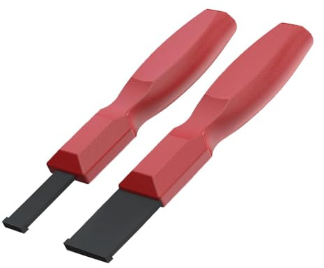 yeraa Grattoirs en Carbure, Grattoirs à Joint en Carbure Super pour Métal et Automobile, Ensemble de Grattoirs en Carbure de 1-1/4 Pouce et 5/8 Pouce