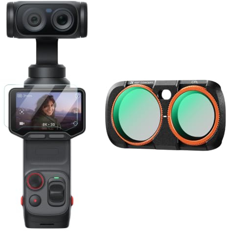 K&F CONCEPT Filtro CPL Magnético Compatible con Insta360 Luna Ultra