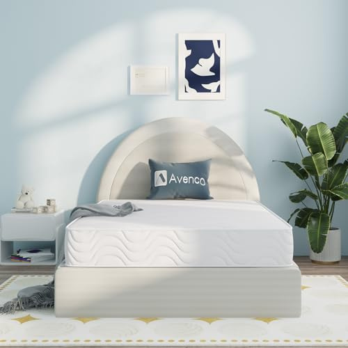 Avenco 4FT Small Double Mattresses 8 Inch Medium Soft Pocket Sprung Mattress Motion Isolation Spring Mattress with CertiPUR-US Foam & Oeko-Tex Fabric 120x190x20cm