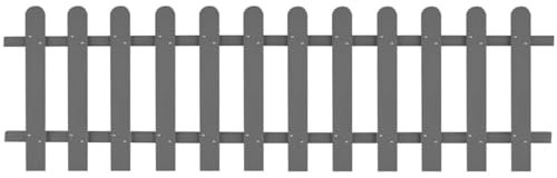 Xichuzi Lattenzaun, Zaunelemente, Steckzaun, Teichzaun, Sicherheitszaun, Zaun Garten, Gartenzaun, Zäune Für Garten, WPC 200 x 60 cm