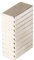 Magna-C® 10 Stück haftstarke Neodym Magnete | 20 x 10 x 3mm | 4,2 KG Haftkraft | für Magnettafel, Glasboard, Kühlschrank, Whiteboard