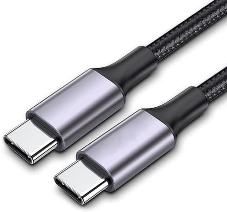 Ziyan Ladekabel USB-C auf USB-C TYPE-C Datenkabel für SAMSUNG HUAWEI XIAOMI Handy 1m