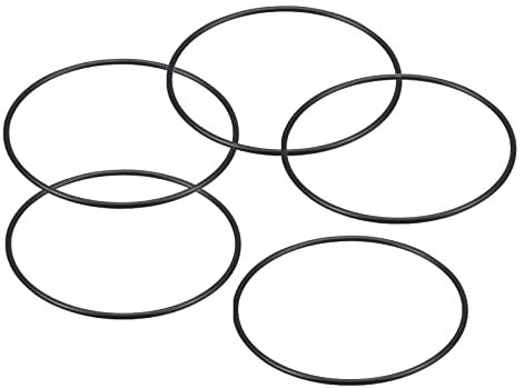 PATIKIL Joint Torique en Caoutchouc Nitrile 78mm OD 73mm ID 2,65mm Largeur, 10 Joints Etanchéité Métriques pour Robinet Plomberie Réparation Automobile, Noir