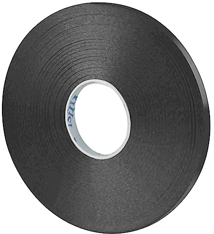 DONQL Balloon Ribbon,Ribbons for Gift Wrapping 50M Per Roll, Curling Ribbon of 5mm Width, for Crafting Chirstmas ＆Coloured Balloons (Black)