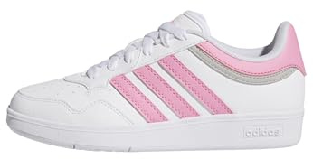 adidas Unisex - Bambini e Ragazzi Hoops 4.0 Shoes, Ftwr White Bliss Pink Grey Two, 36 2/3 EU