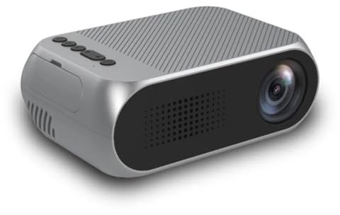 Projektor 320x240 pixlar stöder 1080P kompatibel USB-ljud Bärbar hemmabio Media Videospelare