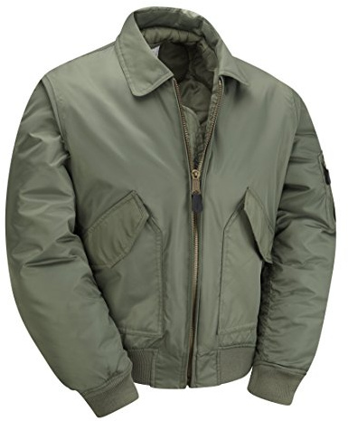 MA2 CWU Bomber Flight Jacket - Olive (L)