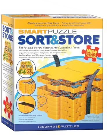 Eurographics EG89550105 Smart-Puzzle Sort & Store Jigsaw