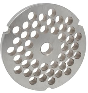 Grinder Plate for #32 Grinders, Hobart and Biro, with 3/8 Holes Great for Chili Product