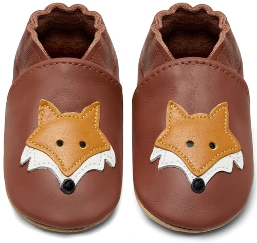 IceUnicorn Chausson Bebe Chausson Cuir Souple Bebe Garçon Fille Premiers Pas Chaussons Bébé