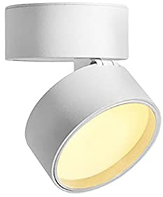 BINGWANG Ultra-Thin Surface Mounted Spotlights Led Single Lamp Ceiling Lamp Nordic Ceiling Living Room Aisle Lamp Ceiling Track Light Wall Mounted Downlight Folding Spotlight Surface Mounted Revolving