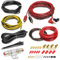 Kit de câblage de calibre 8, amplificateur 8 AWG, câble de caisson de basses de voiture, connexion pour caisson de basses et haut-parleur, avec câble d'alimentation, câble de terre, câble RCA, câble à