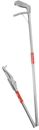 CIYODO Schlangengreifer Langes Klappbares Edelstahlgreifwerkzeug Mit Rutschfestem Griff Und Sicherer Klemmfunktion Für Sicheren Umgang Mit Schlangen Und Reptilien