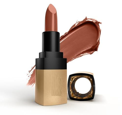 Comfy Matte Velvet Touch Lipstick - Toffee Drizzle 08 | Velvety Matte Finish | 8HR Longstay | Intense Colour | Hydrating Lips | Smooth Application, 4.2g (Pack Of 1)