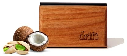 Drift Car Air Freshener - Wood Fragrance - Automotive Odor Eliminator - Long Lasting Scent - Scent Refill - Coconut & Pistachio Starter Kit