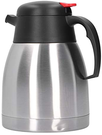 ZJchao Brocca per Acqua in Acciaio Inossidabile 304 con Isolamento Sottovuoto, Grande capacità, con Beccuccio a Becco D'aquila per Bevande Calde e Fredde a Prova di Perdite (Viofino 1.5L)