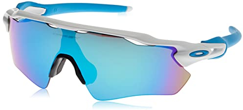 Oakley Herren Radar Ev Path 920857 Sonnenbrille, Mehrfarbig (Polished White), 40